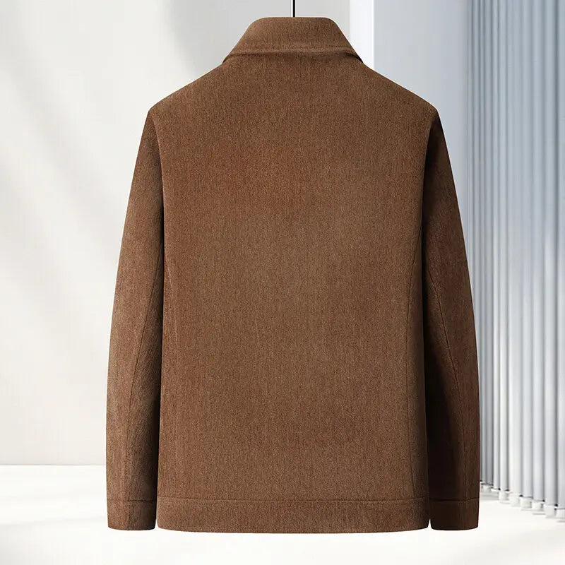 Luca Ferarro Classic Zip-Up Jacket