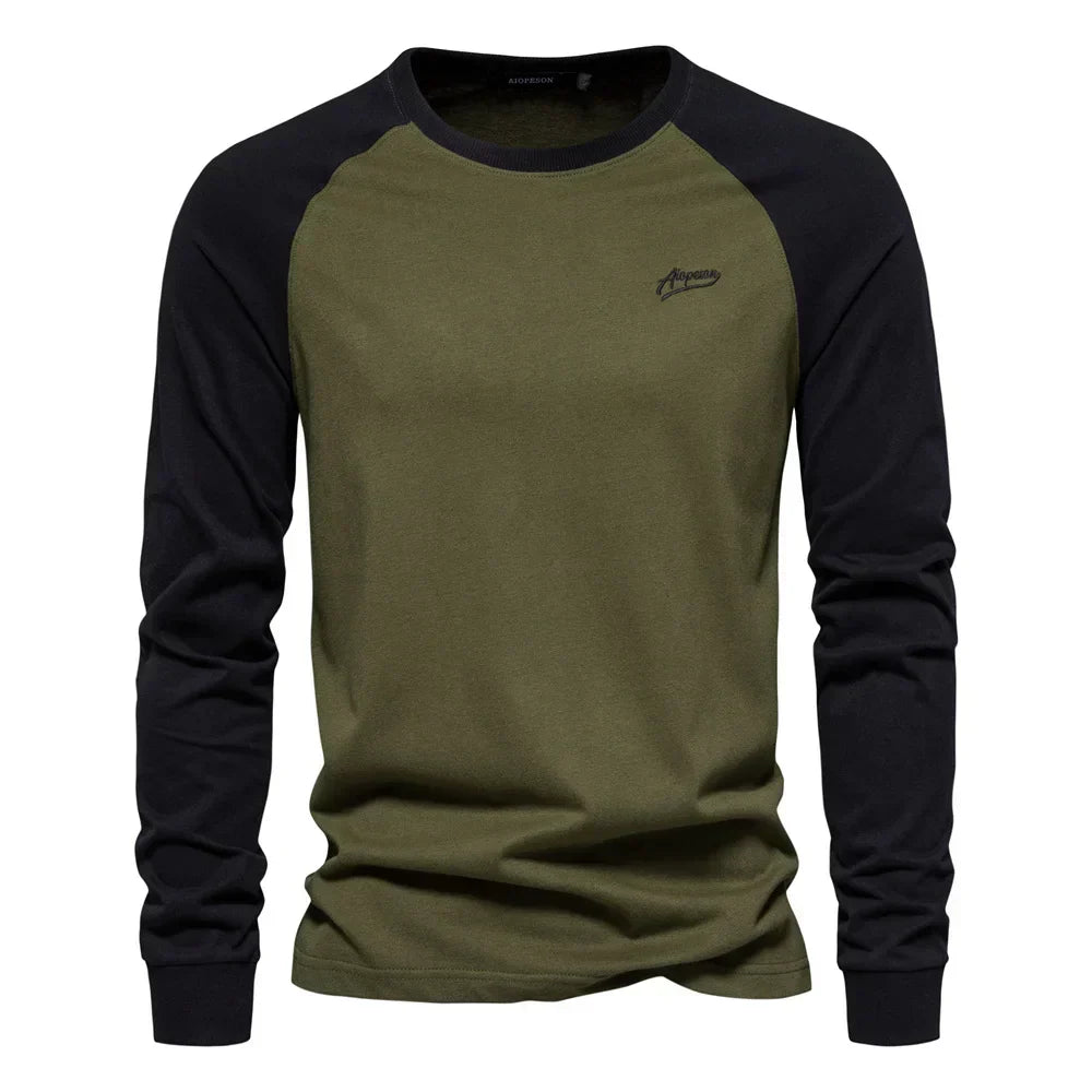 Maxwell Varsity Long Sleeve Shirt