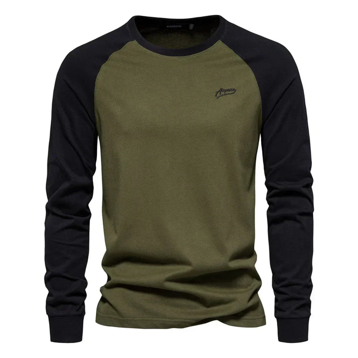 Maxwell Varsity Long Sleeve Shirt