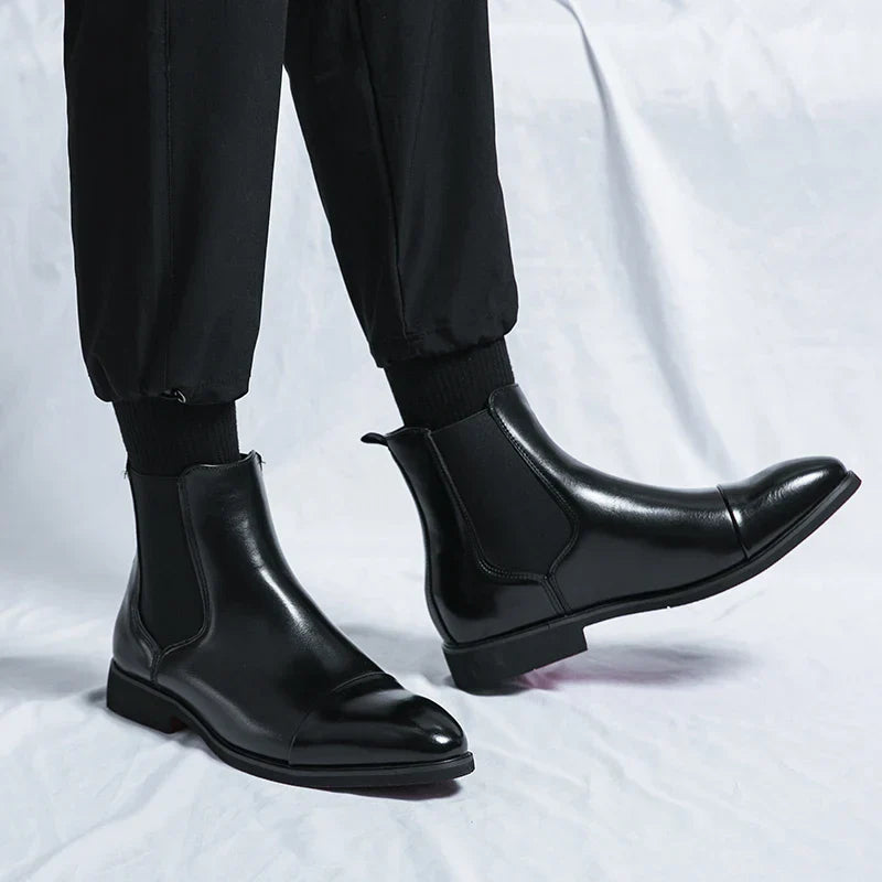 Lorenzo Cap-Toe Chelsea Boots