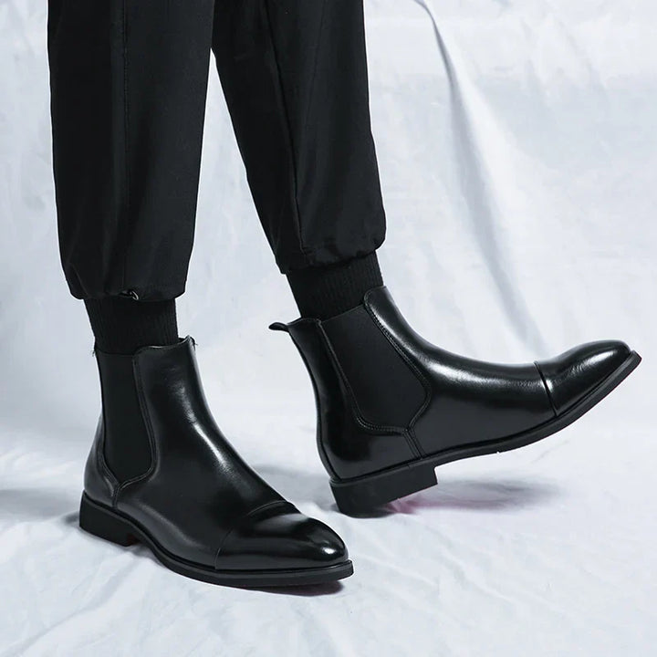 Lorenzo Cap-Toe Chelsea Boots