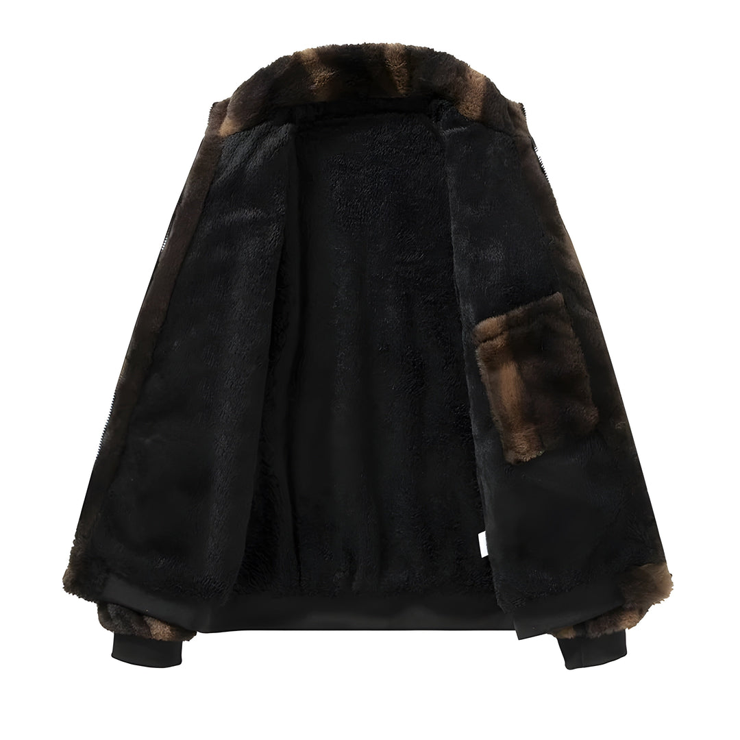 Opulent Faux Fur Bomber