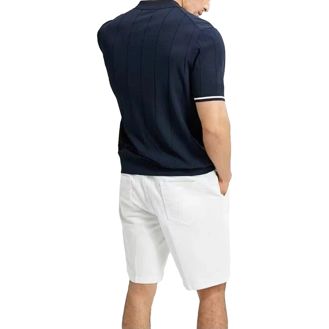 Valerio Zip-Collar Polo