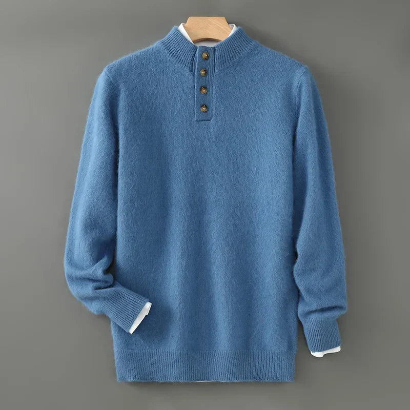 Aspen Buttoned Wool Sweater