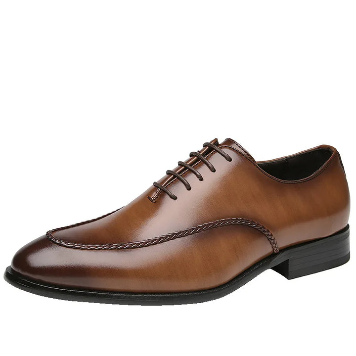 Luciano Couture Braided Derby Shoes