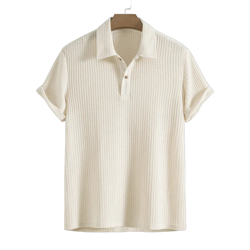 Siena Textured Knit Polo