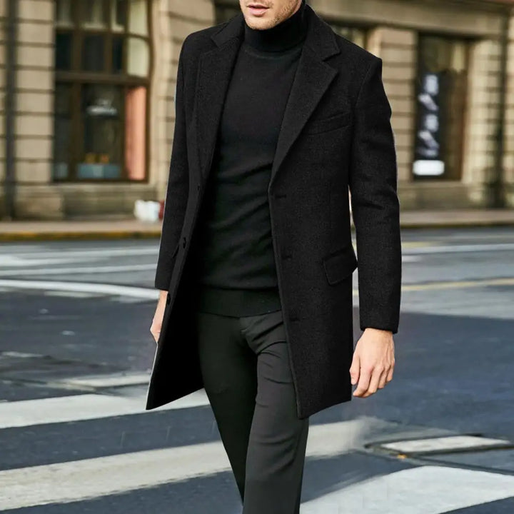 Luciano Classic Wool Overcoat