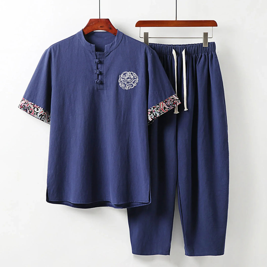 Mei Zen Embroidered Lounge Set