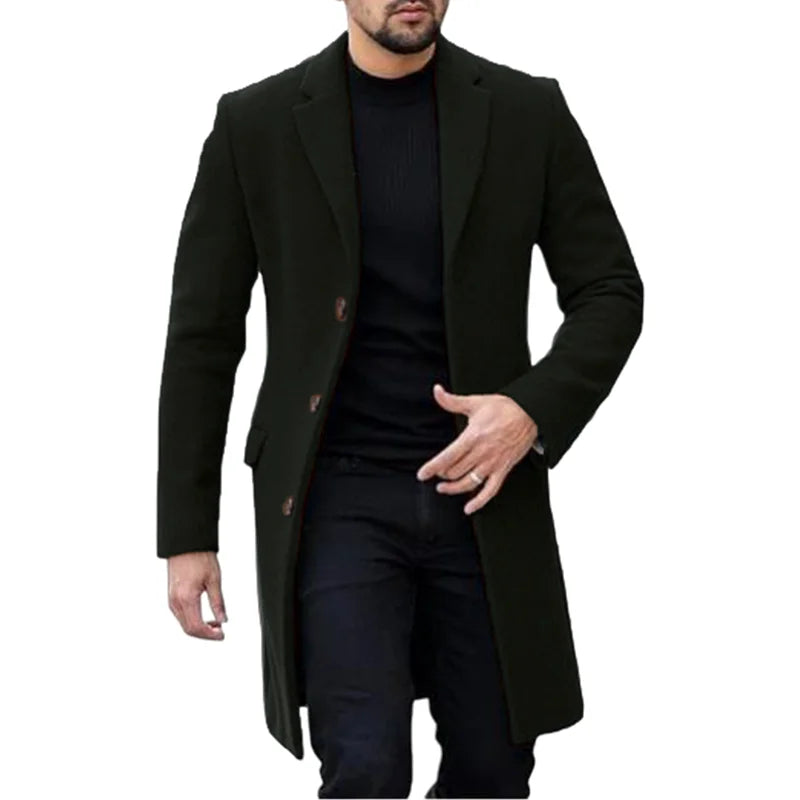 Luca Ferarro Classic Wool Coat