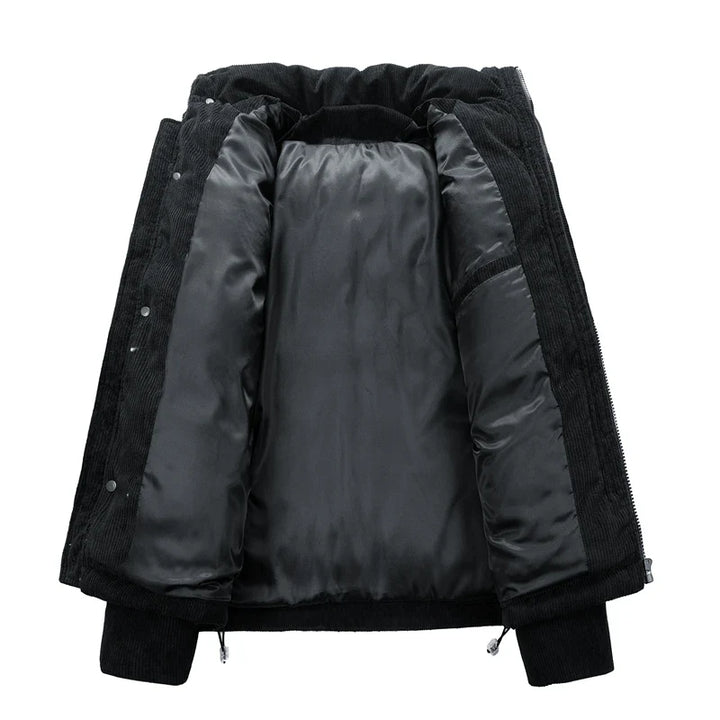 Luca Ferarro Suede Puffer Jacket