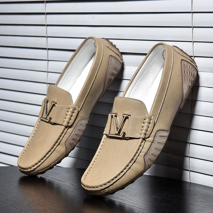 Luciano Couture Sleek Loafers