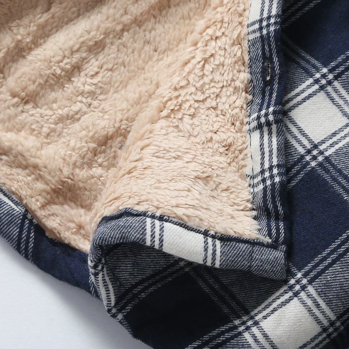 Rustic Fleece-Lined Flannel