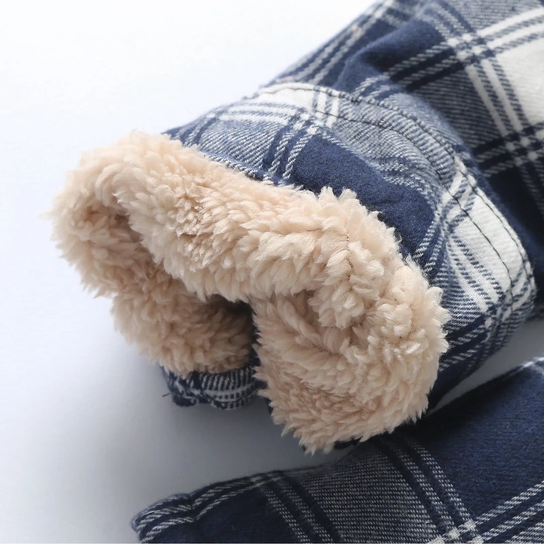 Rustic Fleece-Lined Flannel