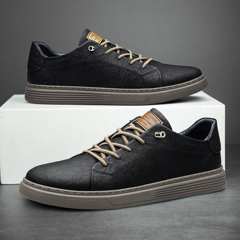 Kingsley Genuine Leather Sneakers