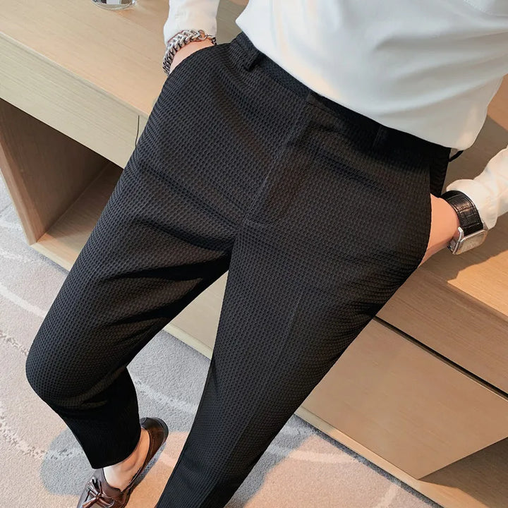 Tuscany Forge Textured Tailored Trousers