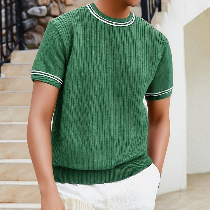 Heritage Ribbed Knit Tee