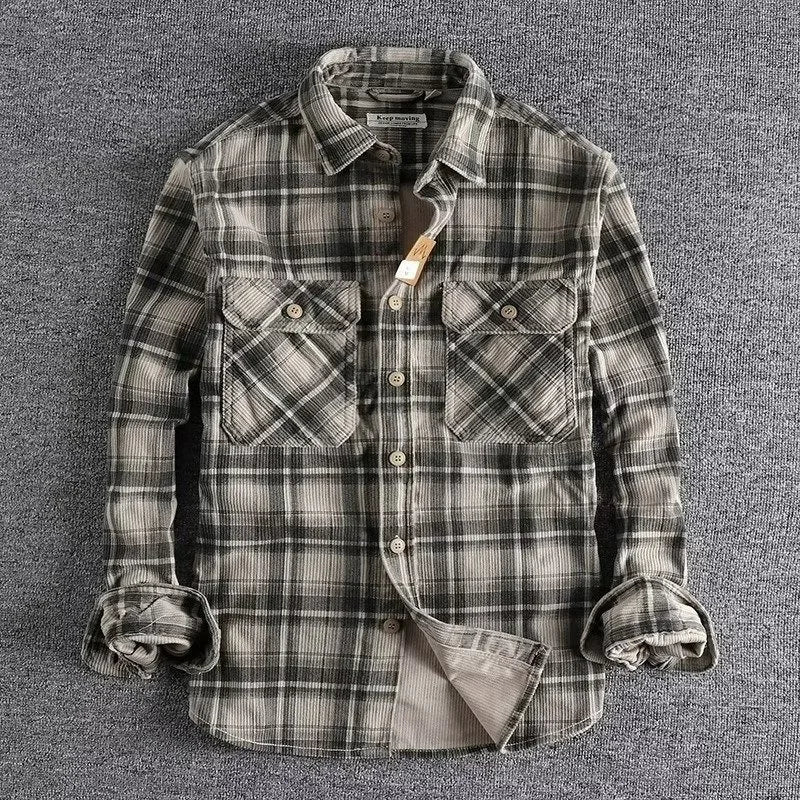 Ridgewood Corduroy Plaid Shirt