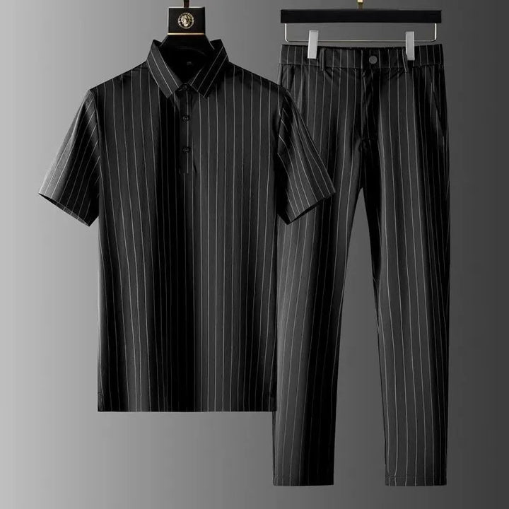 Monte Carlo Pinstripe Set