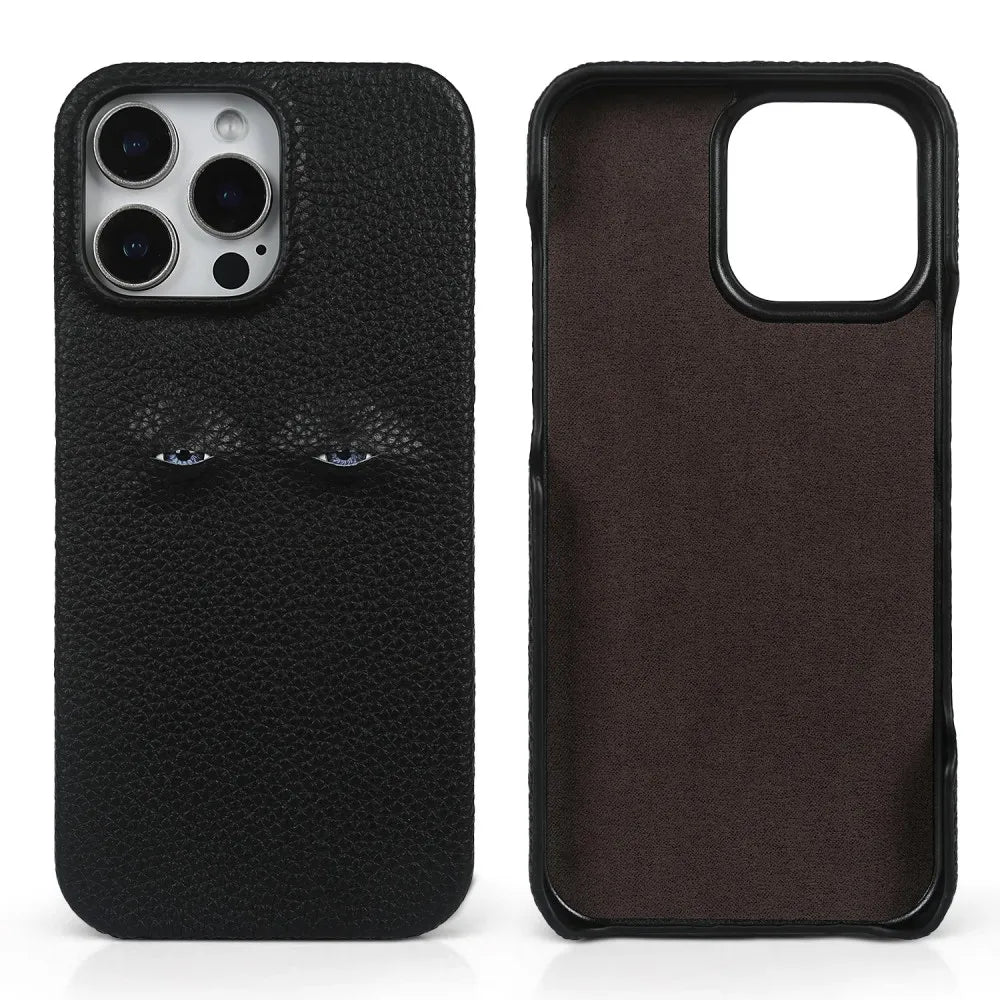 Watcher Leather iPhone Case