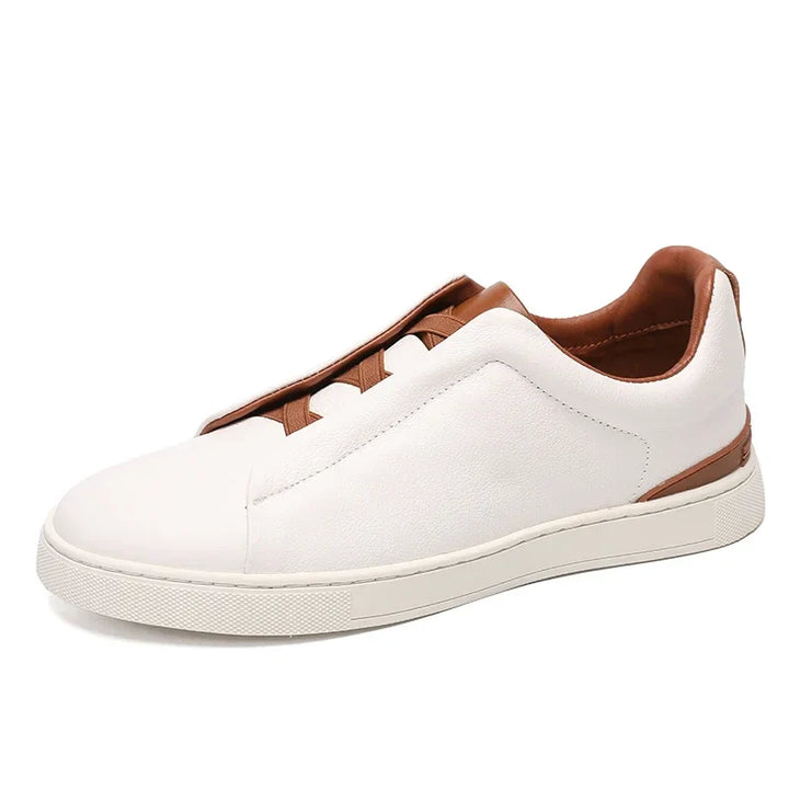 Luca Ferarro Monogram Low-Top Sneakers