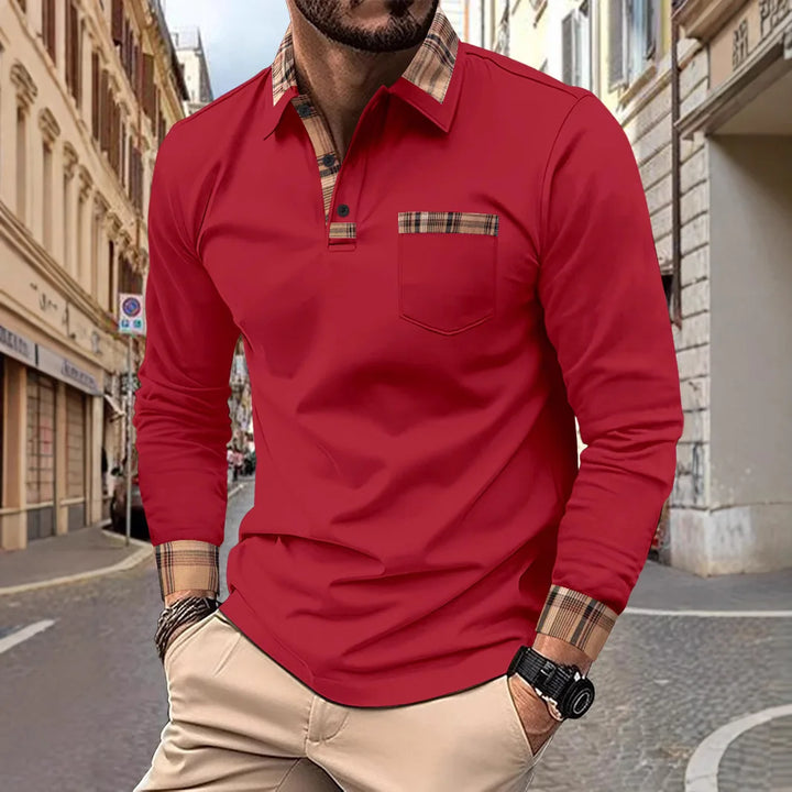 Maxwell's Urban Contrast Polo Shirt