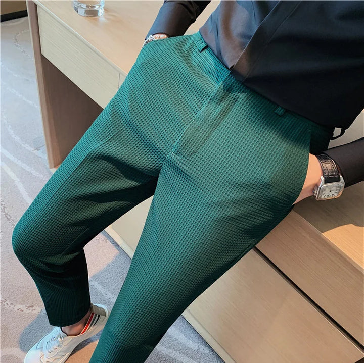 Tuscany Forge Textured Tailored Trousers