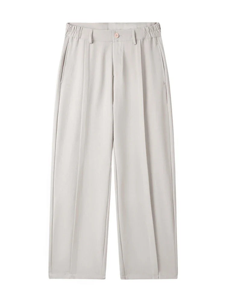 Noah Relaxed Pleated Trousers