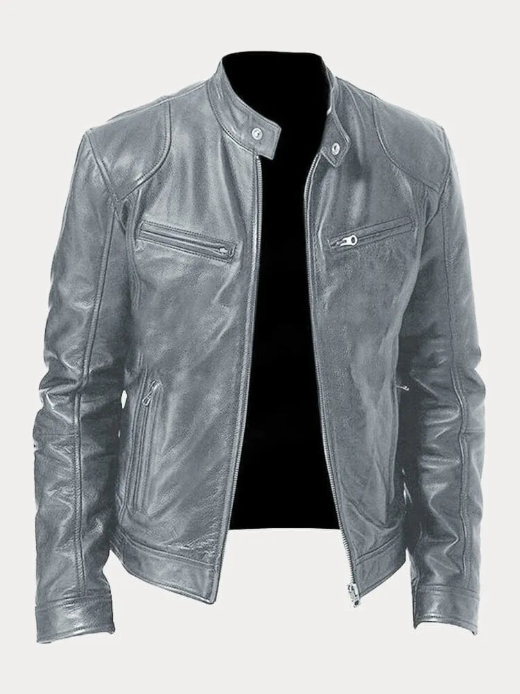 Owen Casual Leather Jacket