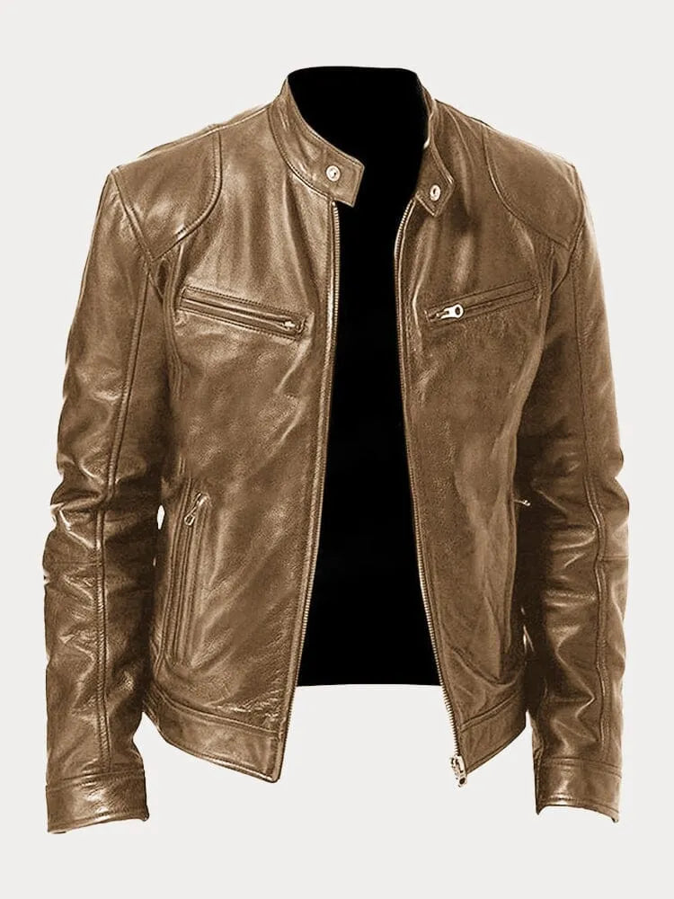 Owen Casual Leather Jacket