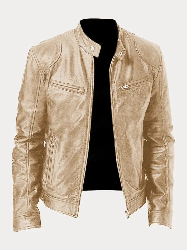 Owen Casual Leather Jacket