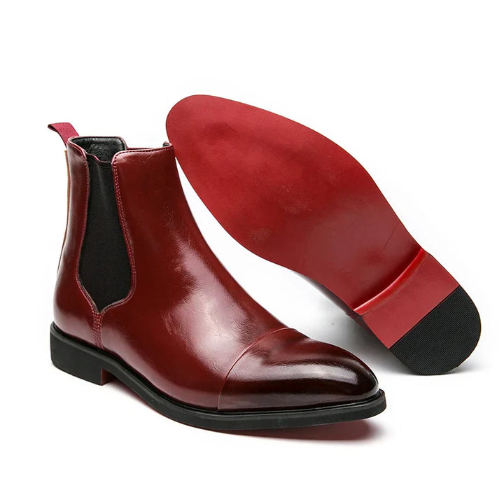 Lorenzo Cap-Toe Chelsea Boots