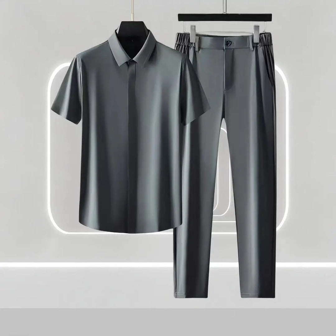 Noir Precision Polo Set