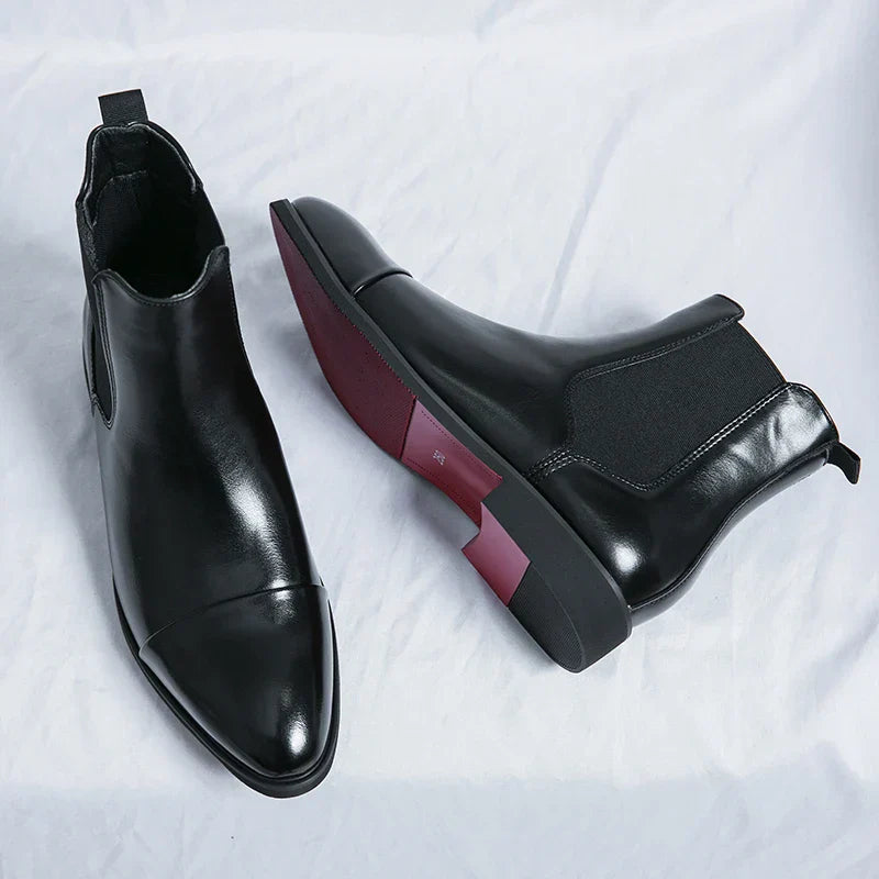 Lorenzo Cap-Toe Chelsea Boots