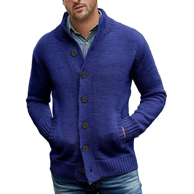 Luca Ferarro Shawl Collar Cardigan