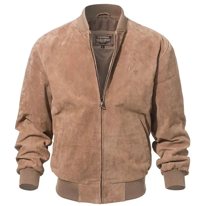 Knox Suede Bomber Jacket