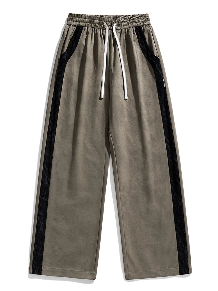 Asher Wide-Leg Corded Pants