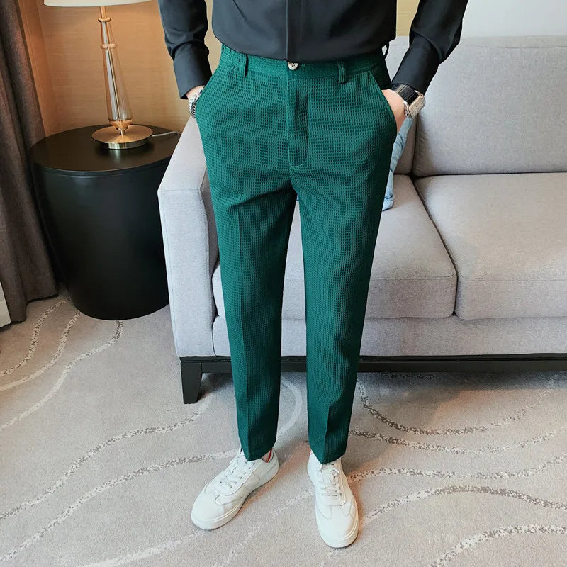 Tuscany Forge Textured Tailored Trousers