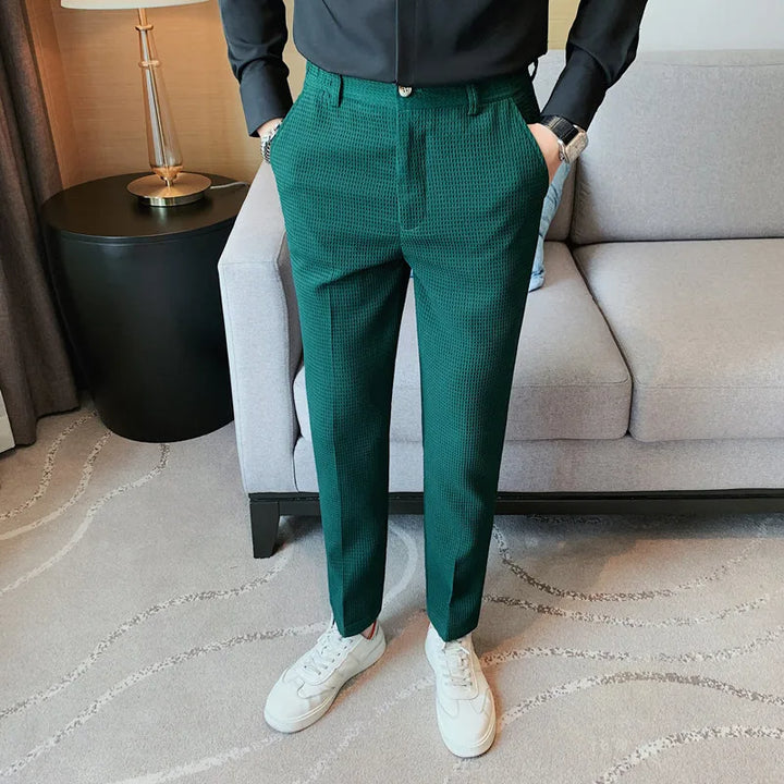 Tuscany Forge Textured Tailored Trousers
