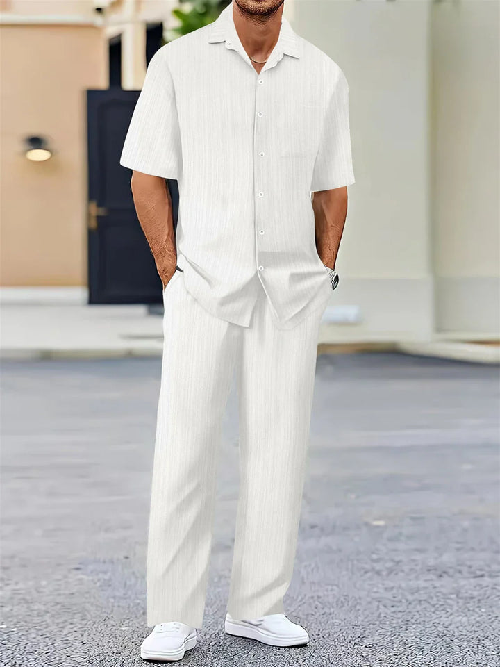 Luca Ferarro Summer Pleated Set