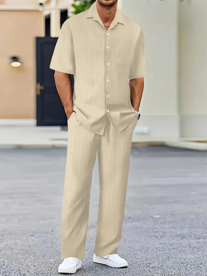 Luca Ferarro Summer Pleated Set