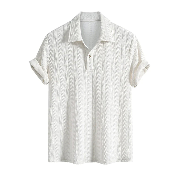 Siena Textured Knit Polo