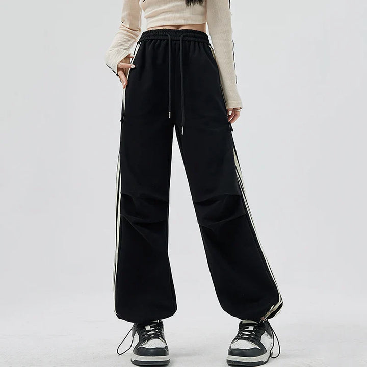 Nova Wide-Leg Track Pants