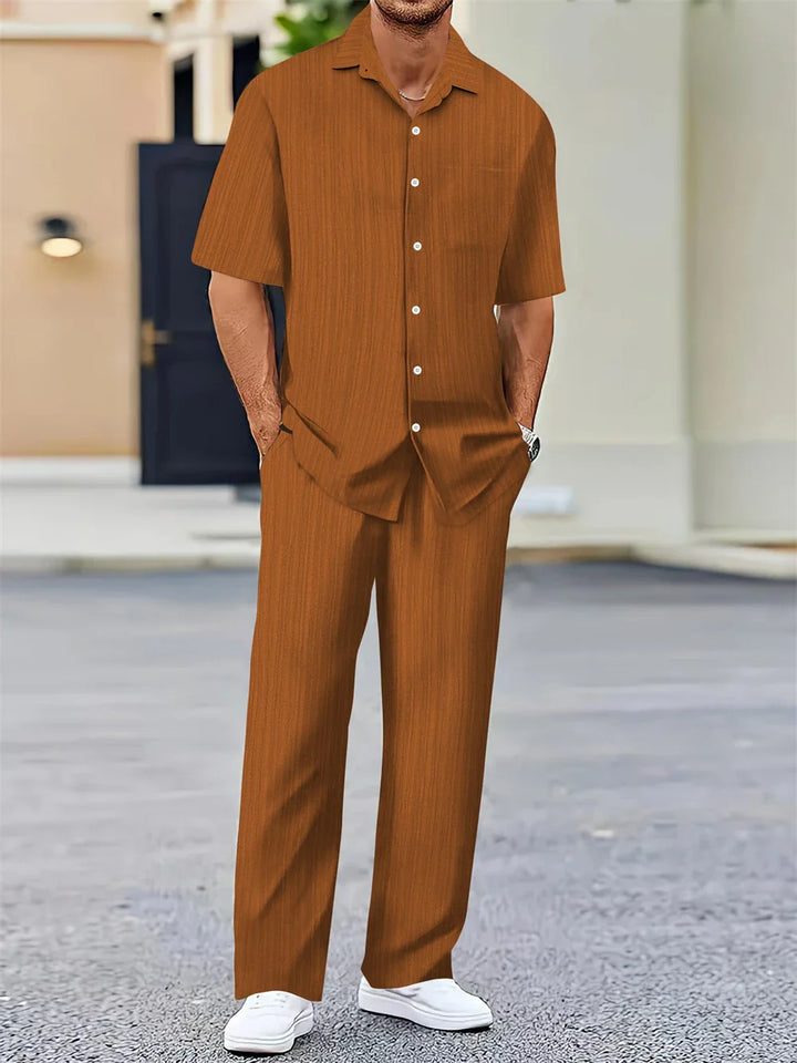 Luca Ferarro Summer Pleated Set
