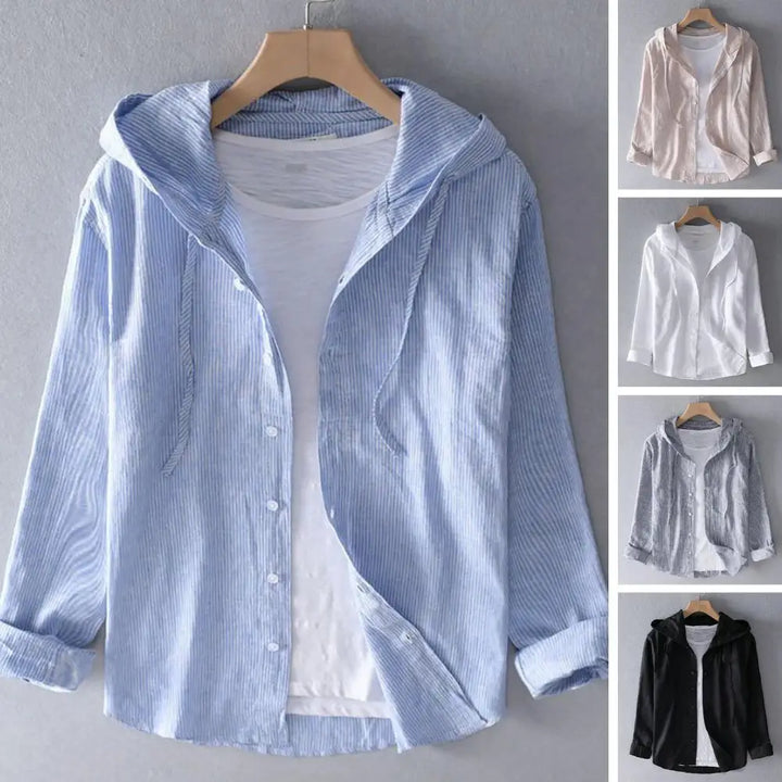 Nomi Linen Hoodie