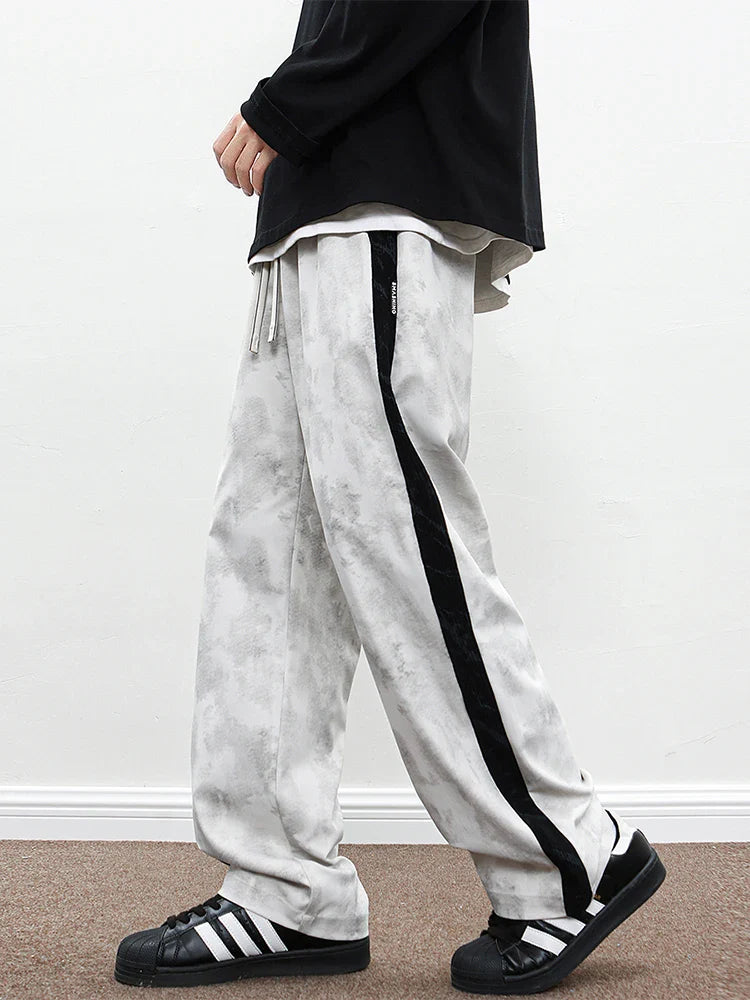 Asher Wide-Leg Track Pants