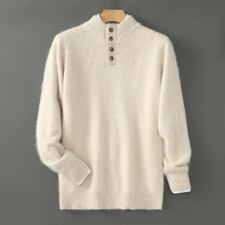 Aspen Buttoned Wool Sweater