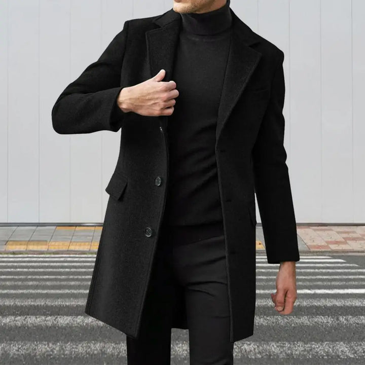 Luciano Classic Wool Overcoat