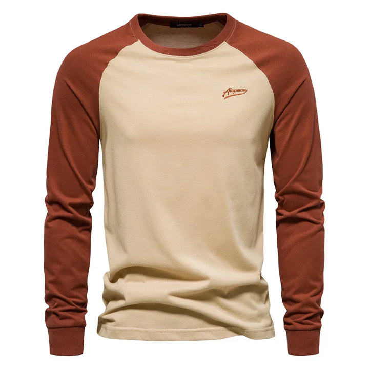 Maxwell Varsity Long Sleeve Shirt