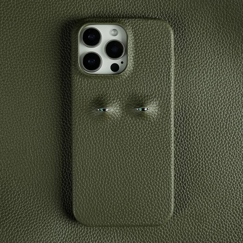 Watcher Leather iPhone Case