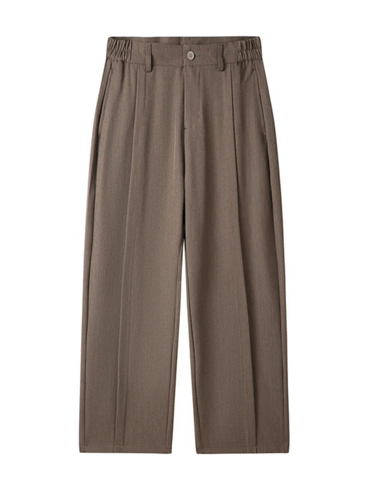 Noah Relaxed Pleated Trousers